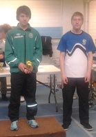 Teemu Gustavson ja Väinö Pekkola Lahti 16.2.2013